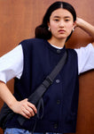 Cardigan sans manches Margaux