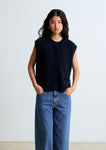 Cardigan sans manches Margaux