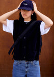 Cardigan sans manches Margaux