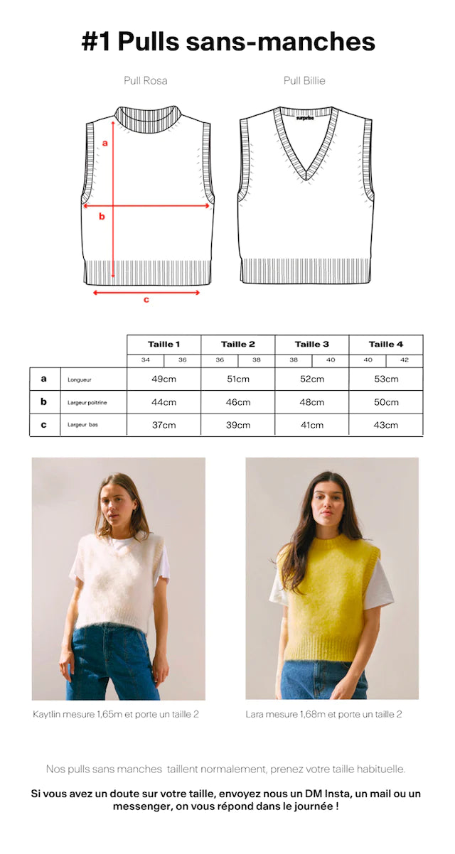 Guide des tailles