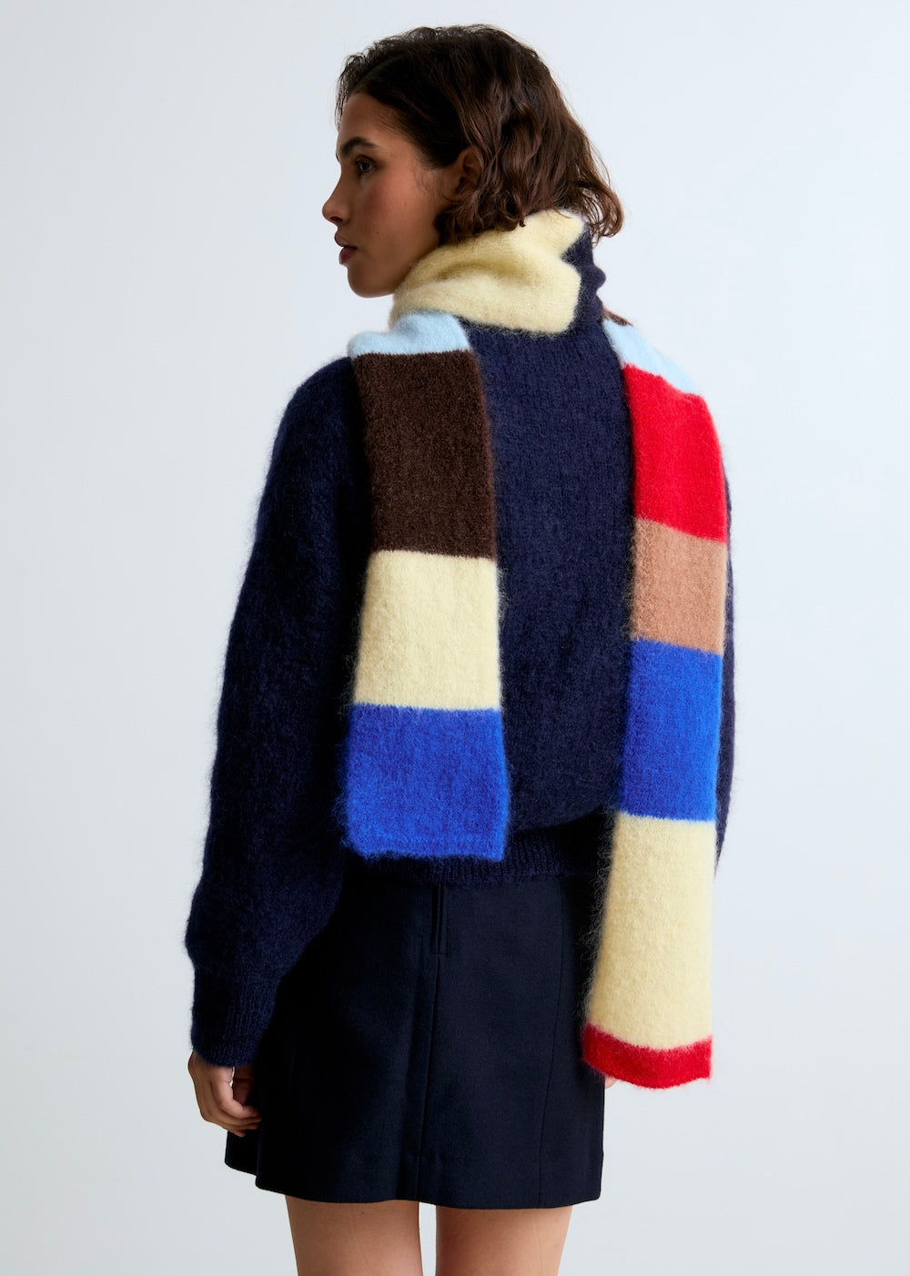 Écharpe Mohair Iris