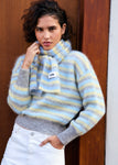 Lala mesure 1m74 et porte une taille XS.