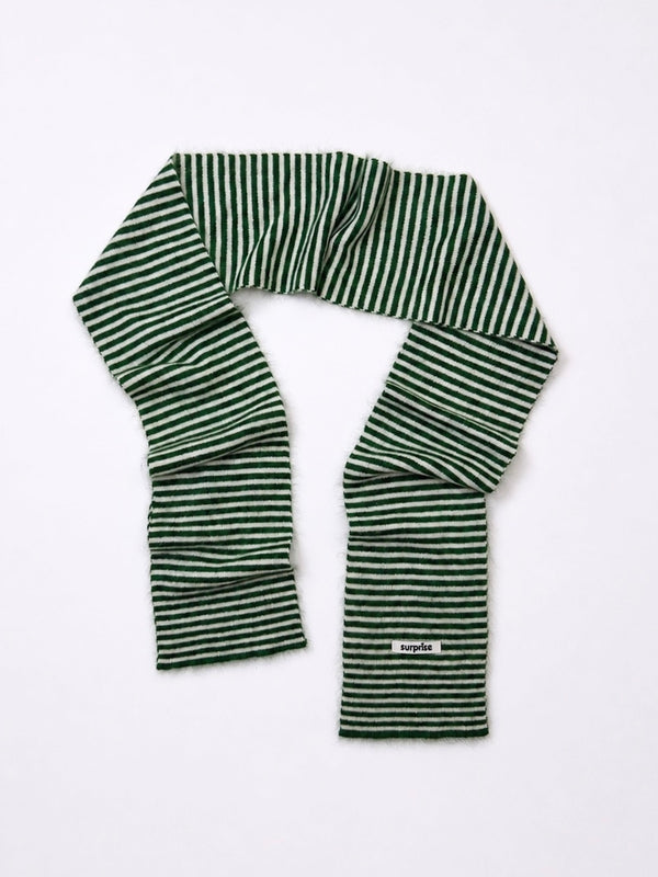 Rayures Olive/Crème