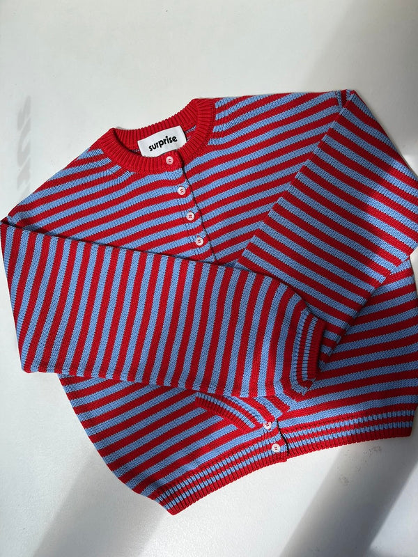 Rayures Rouge/Bleu