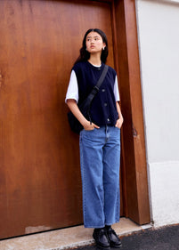 Margaux sleeveless cardigan