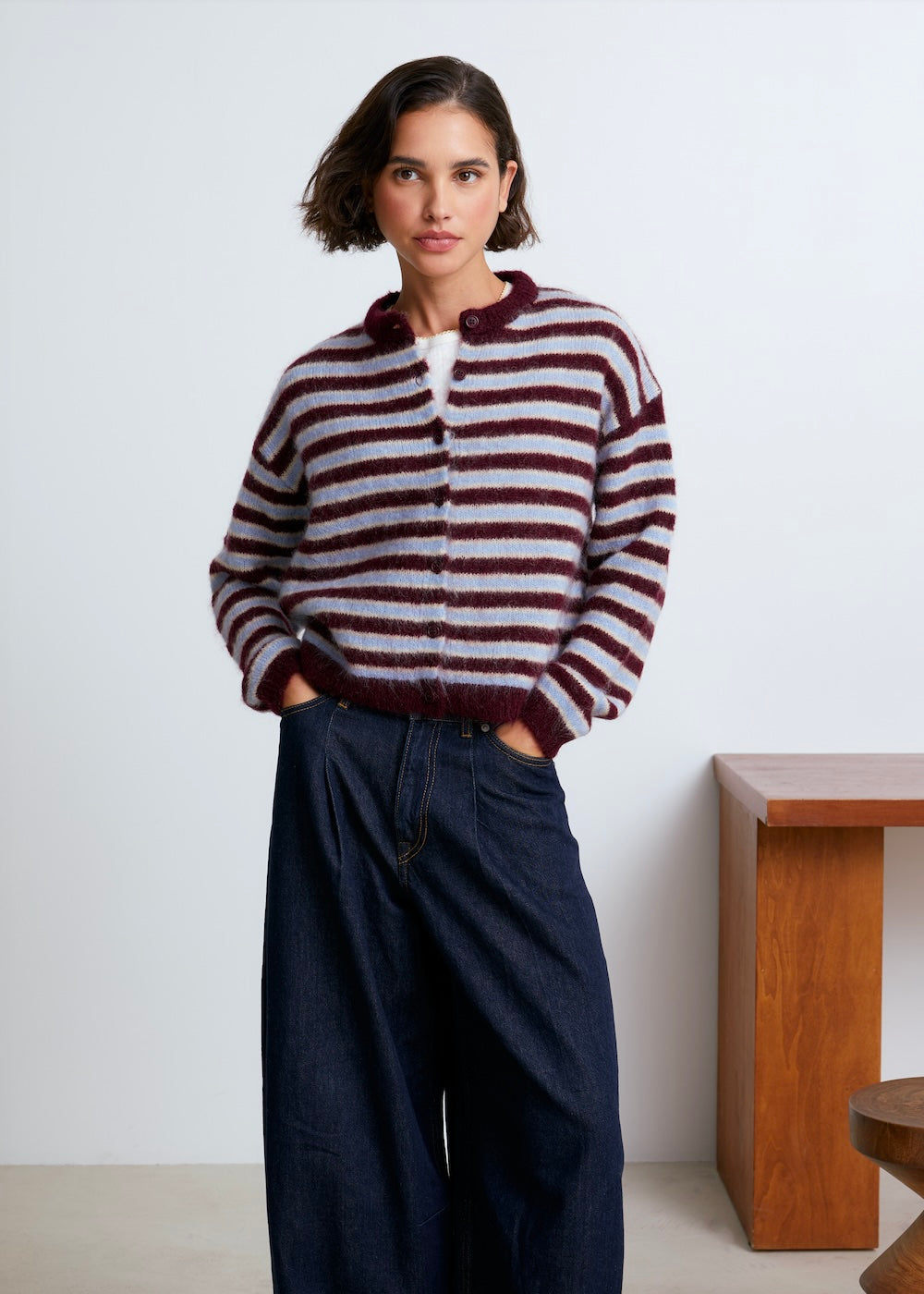 Olivia Mohair Cardigan