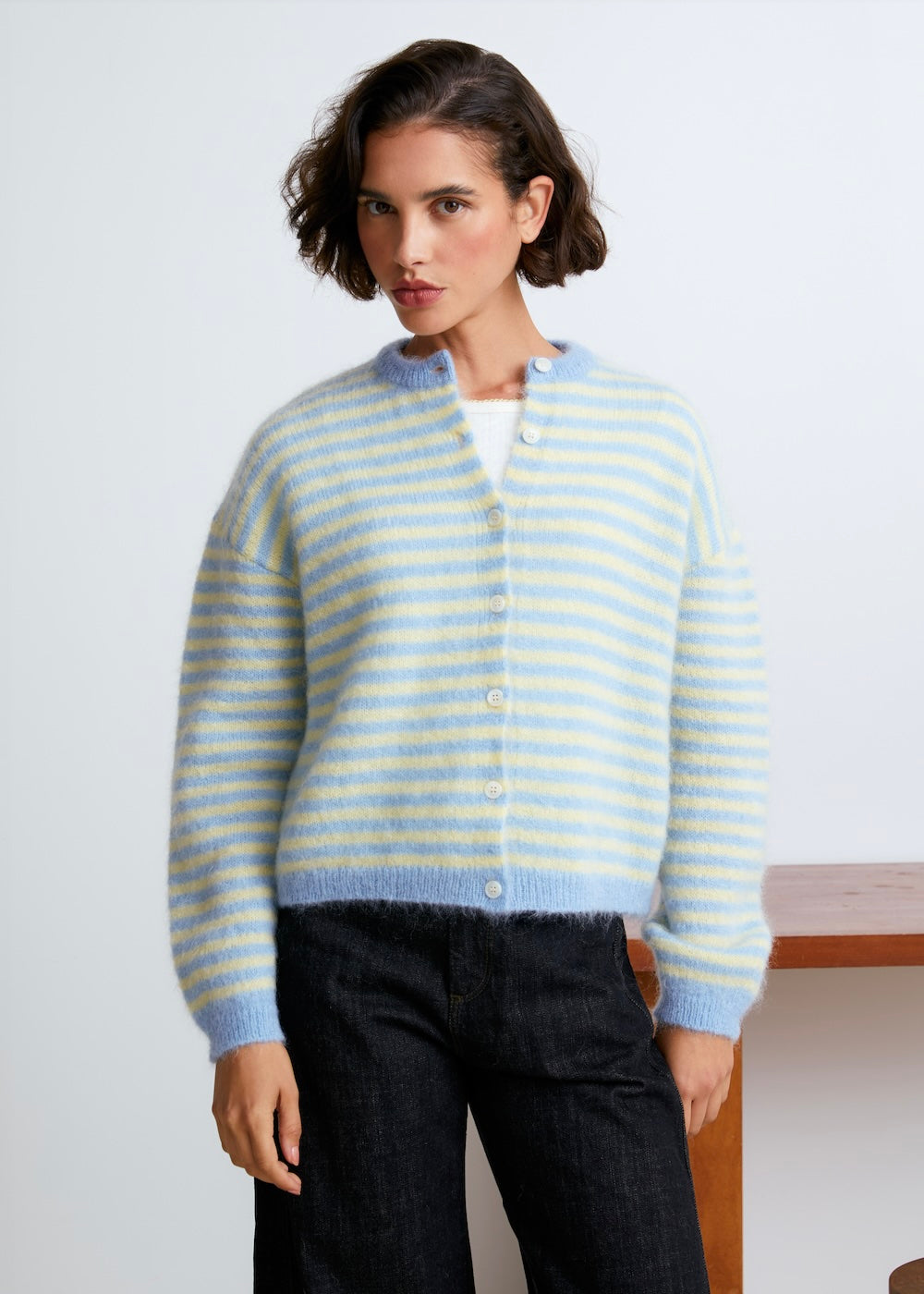 Olivia Mohair Cardigan