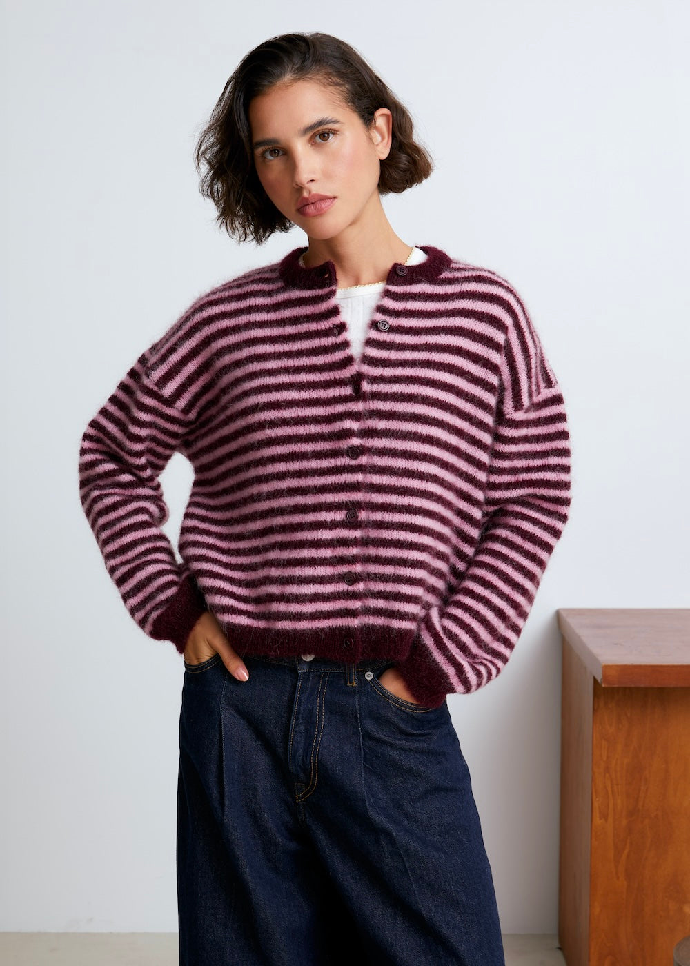 Olivia Mohair Cardigan