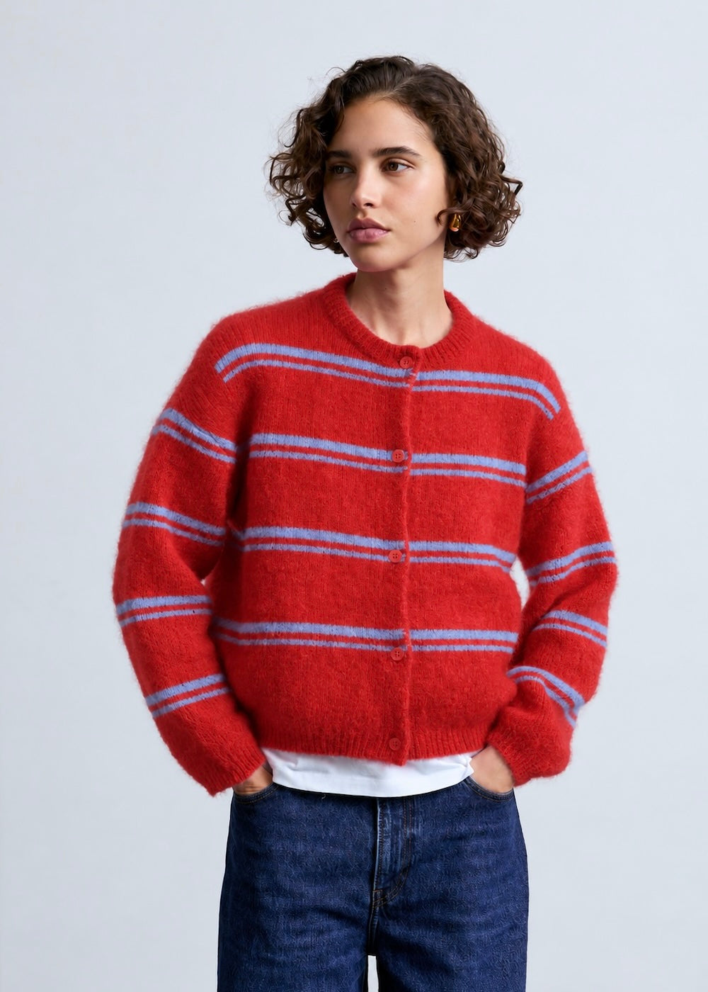 Olivia Mohair Cardigan
