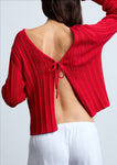 Rebecca mesure 1m78 et porte une taille 3