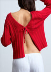 Rebecca mesure 1m78 et porte une taille 3