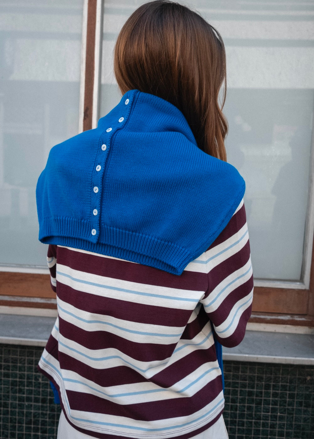 Leyla mesure 1m73 et porte une taille S