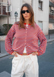Leyla mesure 1m73 et porte une taille S