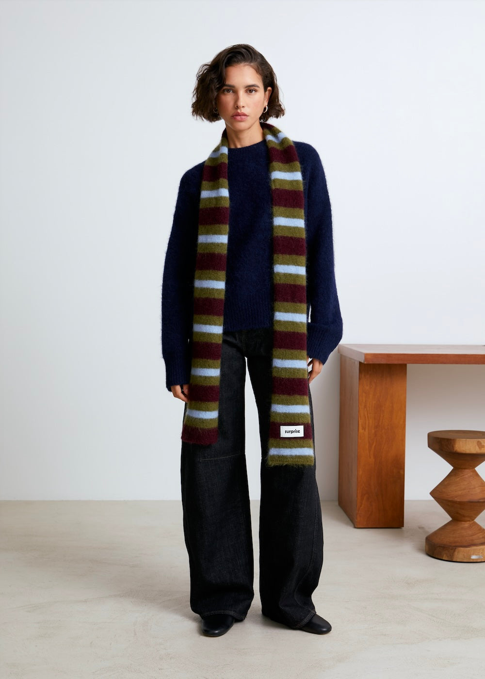 Écharpe Mohair Iris