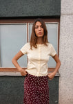 Leyla mesure 1m73 et porte une taille S