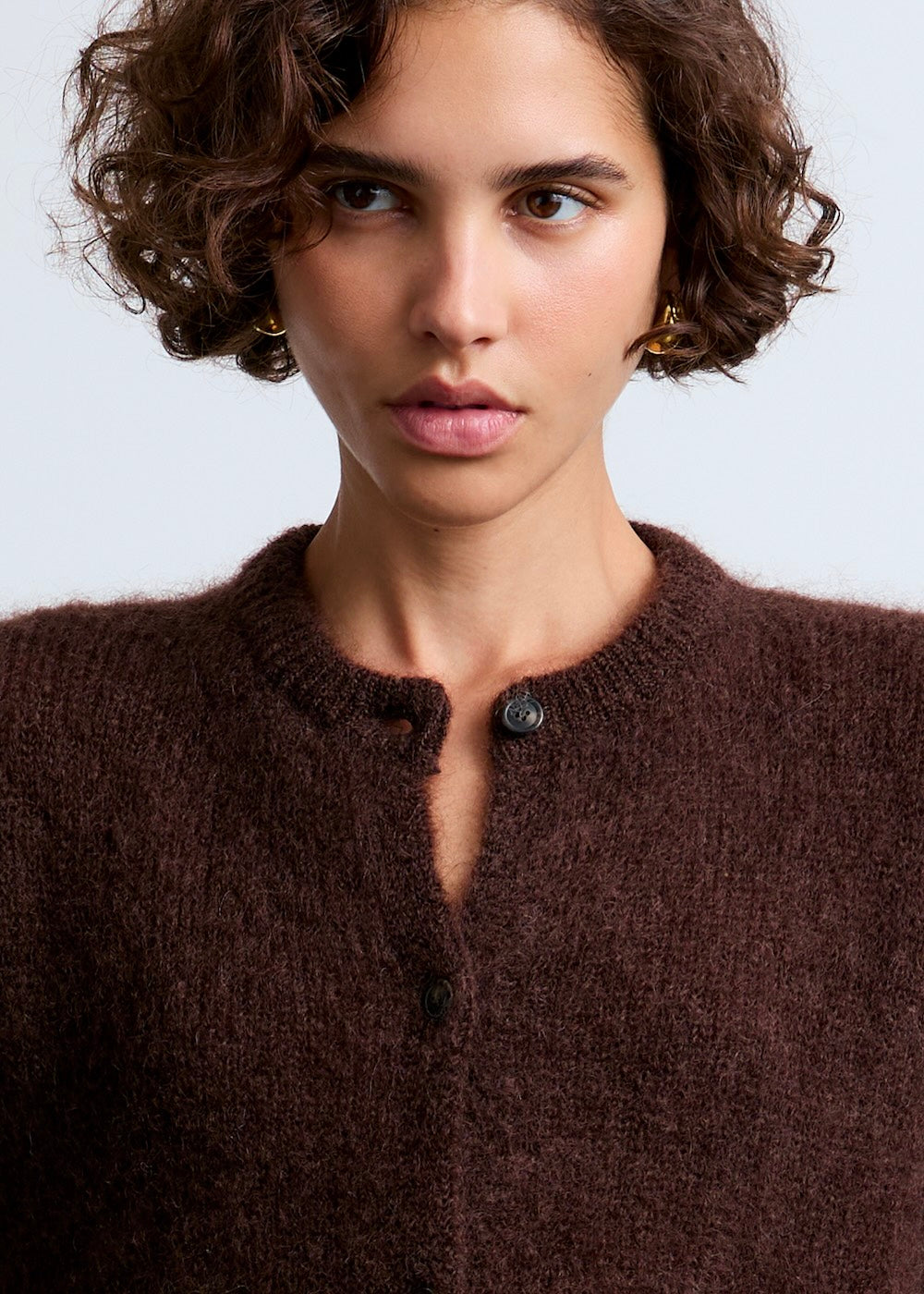 Cardigan Olivia en laine Mohair naturelle �?? Surprise-paris