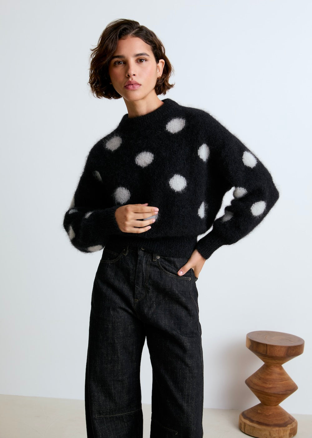 Lala mesure 1m74 et porte une taille 2.