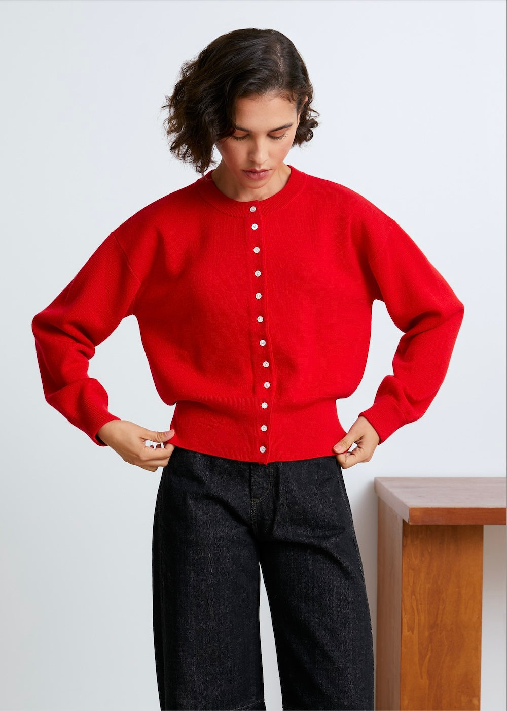 Olivia Mohair Cardigan