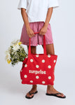 Tote-bag à pois