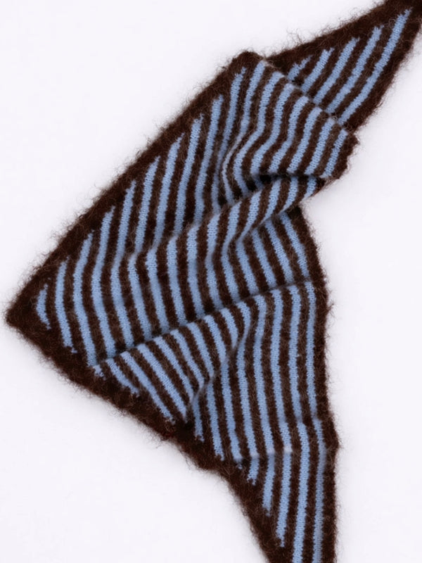 Chocolat/Bleu ciel