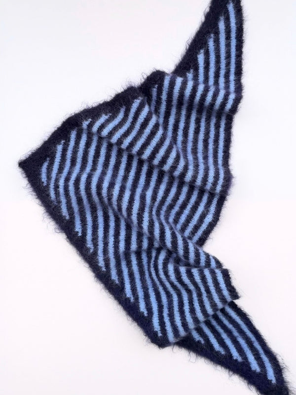 Rayures Navy/Bleu ciel