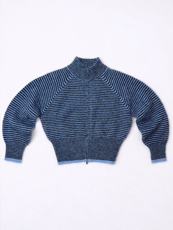 Rayures Navy/Bleu ciel