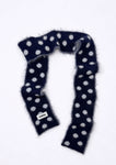 Écharpe Mohair Maria Pois Navy