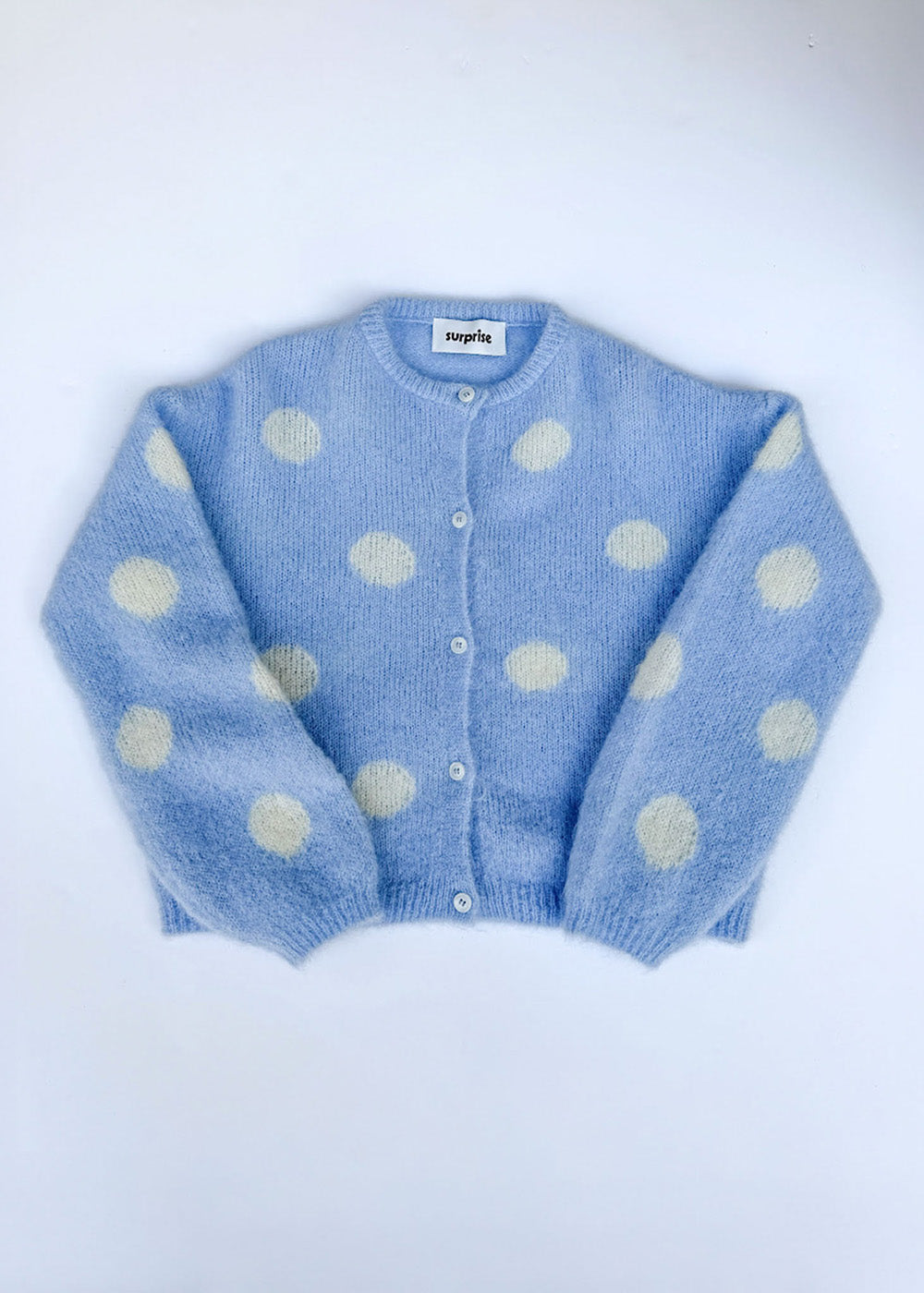 Olivia cardigan in natural Mohair wool – Surprise-paris