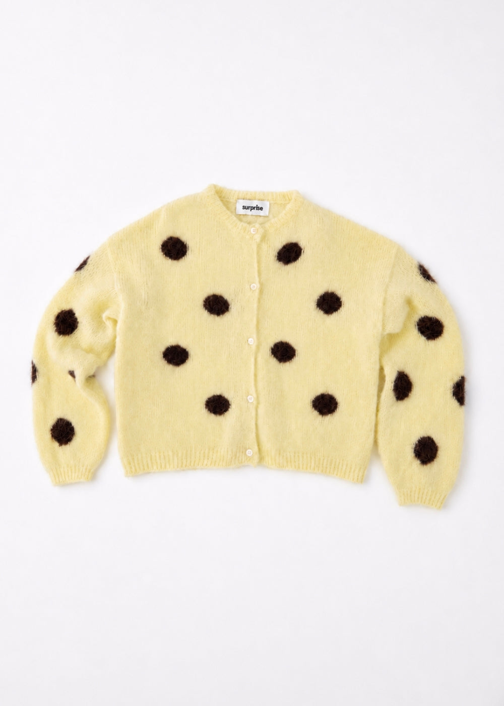 Olivia cardigan in natural Mohair wool – Surprise-paris